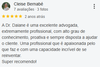 Avaliação daiane queiroz Advogada de divórcio (1)