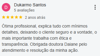 Avaliação daiane queiroz Advogada de divórcio (2)